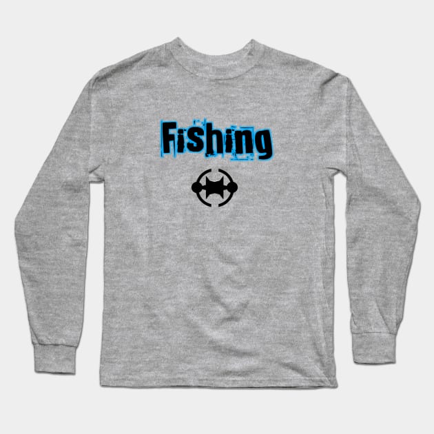 Fishing Long Sleeve T-Shirt by Menu.D